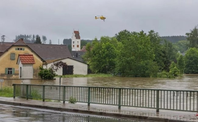 Murió un socorrista y hay varios miles de evacuados por las inundaciones en el sur de Alemania