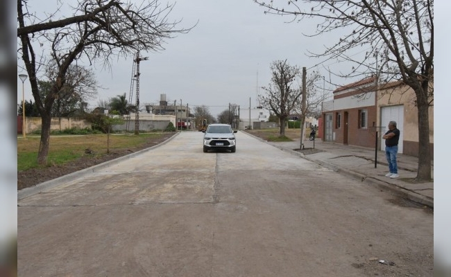 Se habilitó al tránsito vehicular el cruce de vías de calle Deán Funes