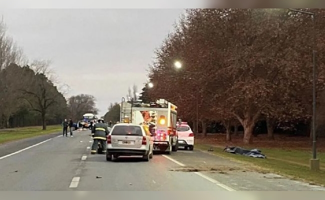 Falleció un motociclista de 22 años, tras chocar con un camión en la Ruta Nacional 158