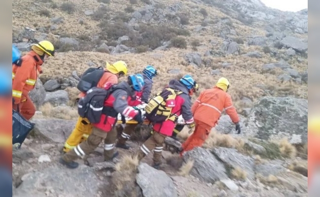 Un rafaelino fue rescatado en el Cerro Champaquí