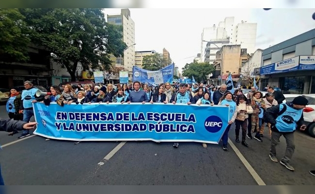 Paro docente: UEPC registró un 90% de acatamiento en toda la provincia