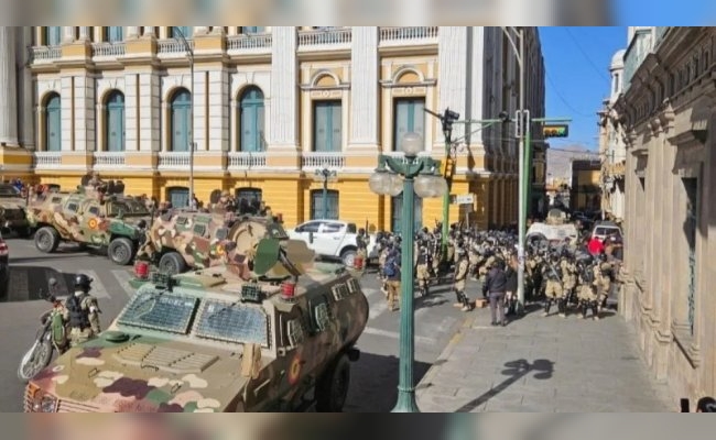 Intento de Golpe de Estado en Bolivia: militares entraron en la Casa de Gobierno con tanques