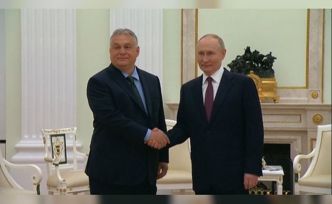 Orbán visitó Moscú, se reunió con Putin e instó a una solución diplomática de la crisis de Ucrania