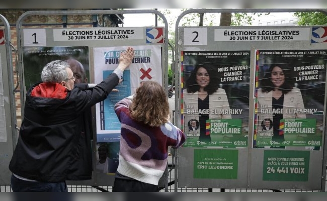 Francia vota en elecciones legislativas y la derecha busca mayoría absoluta