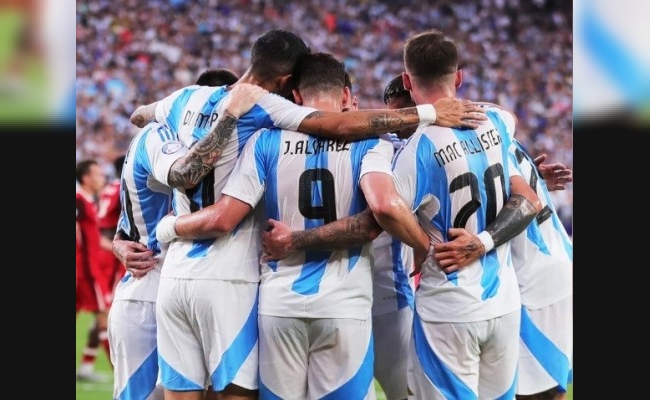 La Selección argentina derrotó a Canadá y logró el pasaje a la final de la Copa América