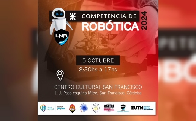 San Francisco será sede de la Competencia Nacional de Robótica