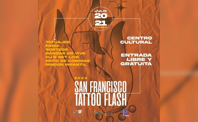 San Francisco Tattoo Flash 2024: arte, música, gastronomía y premios en el Centro Cultural