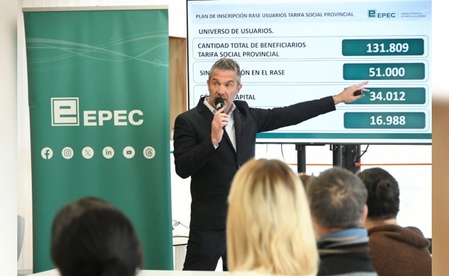 EPEC capacita sobre el plan de recategorización de usuarios para conservar la tarifa de energía eléctrica