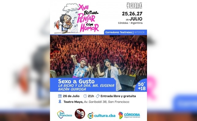 El Festival “Pensar con humor” llega a San Francisco