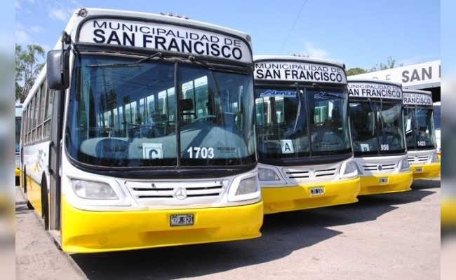 Transporte urbano: cambios en los recorridos de las Líneas A y C por el rally