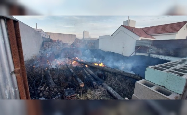 Martes intenso para los Bomberos Voluntarios de San Francisco 