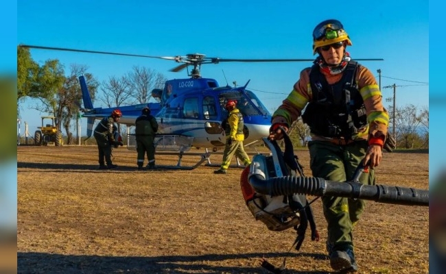 Alerta extrema en Córdoba por riesgo de incendios: anticipan una jornada calurosa y vientos fuertes