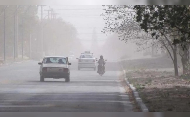 Calor, giro en los vientos y tormentas después