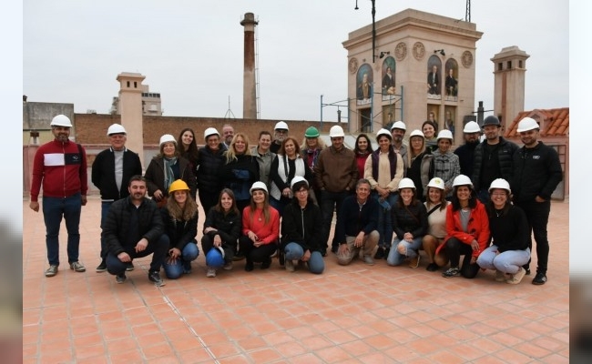 Arquitectos de San Francisco destacaron las tareas de recuperación del Palacio Tampieri