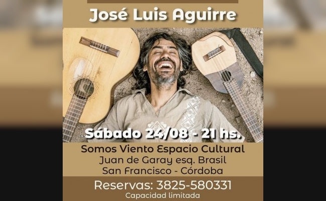 José Luis Aguirre en  San Francisco