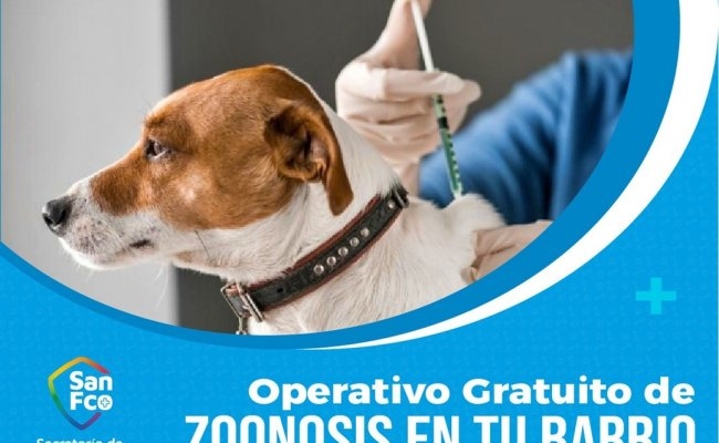 Continua el Operativo Gratuito de Zoonosis en Tu Barrio