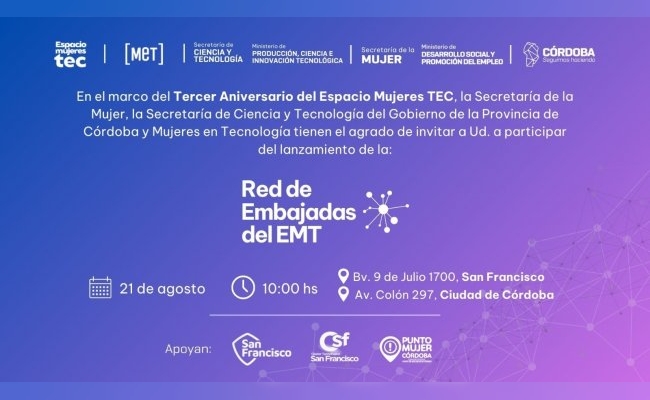 Lanzamiento de la "Red de Embajadas del Espacio Mujeres TEC”