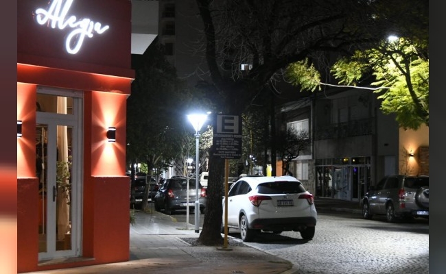 La Municipalidad inauguró 47 luminarias para uso peatonal sobre calle Iturraspe