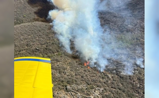 Contienen el 60% del incendio en Villa Yacanto: hay, al menos, unas 7.000 hectáreas quemadas