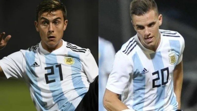 Dybala y Lo Celso son los elegidos para utilizar los dorsales de Messi y Di María