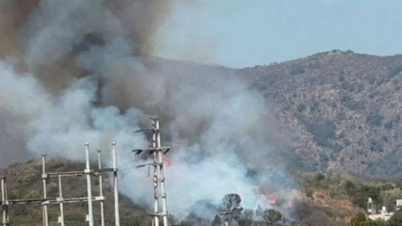 Un asado provocó un incendio en Córdoba: hay tres hombres detenidos