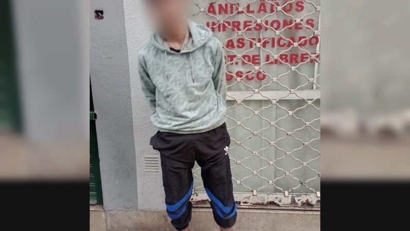 Tiene 16 años y estuvo detenido 72 veces por distintos robos