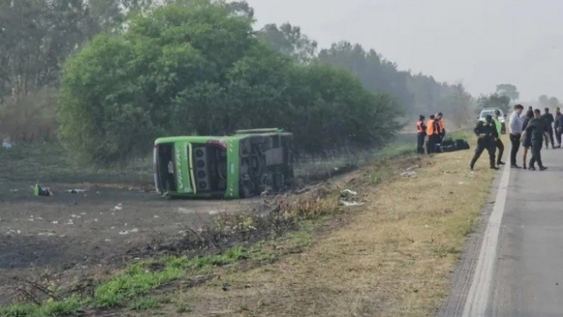 Accidente fatal en Jujuy: una cordobesa entre los cuatro fallecidos por el vuelco del colectivo