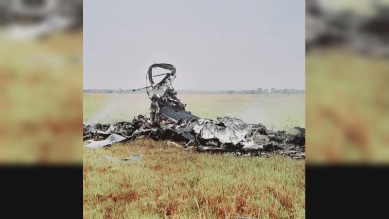 Se estrelló un helicóptero de la Fuerza Aérea en Colombia y murieron ocho militares