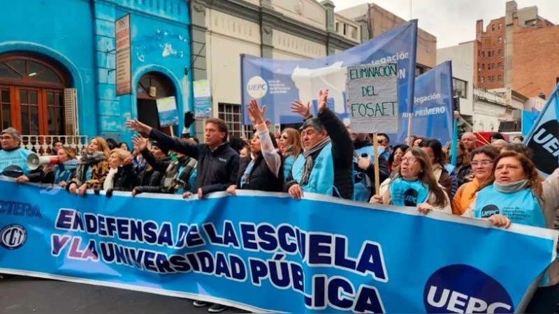 UEPC adhiere al paro y a la marcha federal educativa