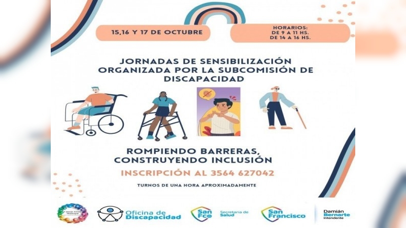 “Rompiendo barreras, construyendo inclusión”:  jornadas de sensibilización sobre discapacidad para estudiantes 