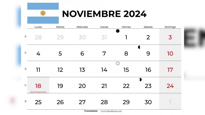 Agregaron un feriado puente en noviembre ¿Cuándo será el último fin de semana largo de 2024?