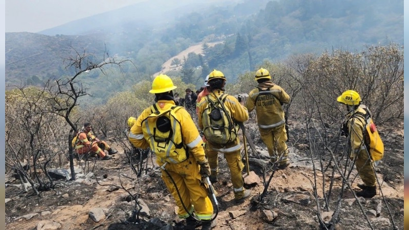 Oficializan la emergencia ambiental por los incendios en Córdoba: ahora se espera que Nación envíe los fondos