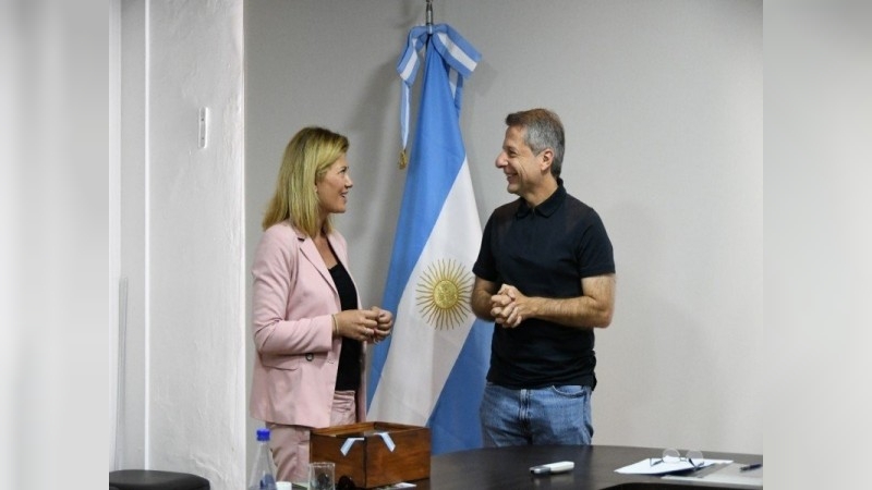 Bernarte recibió a la cónsul general de Italia en Córdoba