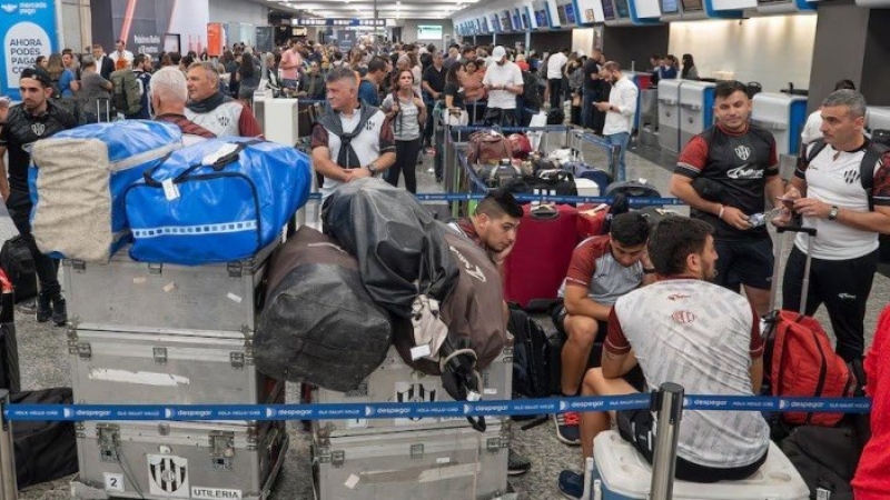 Trabajadores de Intercargo iniciaron "asambleas informativas" en Aeroparque