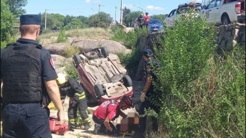 Accidente fatal en Mina Clavero: falleció un sanfrancisqueño y hay dos personas heridas