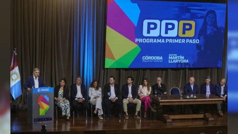 Llaryora lanzó una nueva edición del Programa Primer Paso: quiénes pueden inscribirse