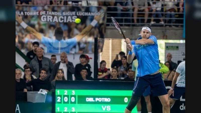 La emoción de del Potro en su despedida: “Que el punto final de mi carrera sea tener una raqueta en la mano hace que sea muy especial.”