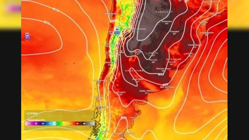 Alerta en Córdoba por ola de calor extremo con temperaturas de más de 40°