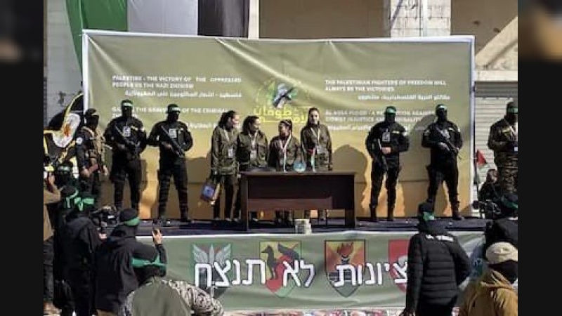 Hamas liberó a cuatro mujeres soldados israelíes en el segundo intercambio de rehenes