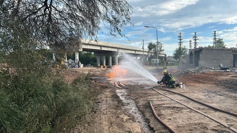 Villa María: explosión en una obra deja cinco personas heridas