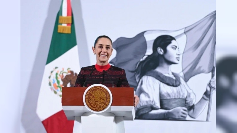 Presidenta de México afirmó que hay dos denuncias por presunta violación de derechos humanos contra migrantes en Estados Unidos