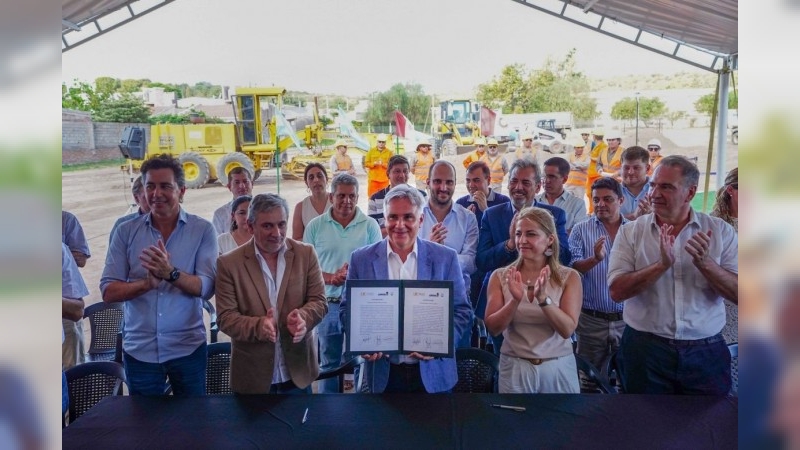 Inició la construcción de la sede de la Universidad Provincial en Cruz del Eje