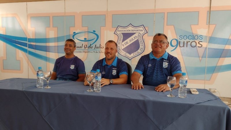 Club 9 de Julio de Morteros presentó el Torneo "Esperanza Celeste 2025" 