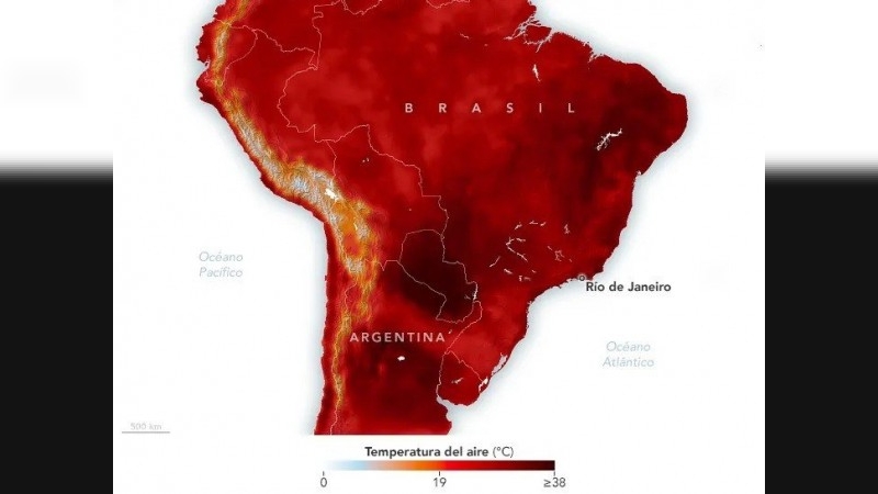 Ola de calor: en el último trimestre, Córdoba fue la ciudad con la peor anomalía climática de Sudamérica