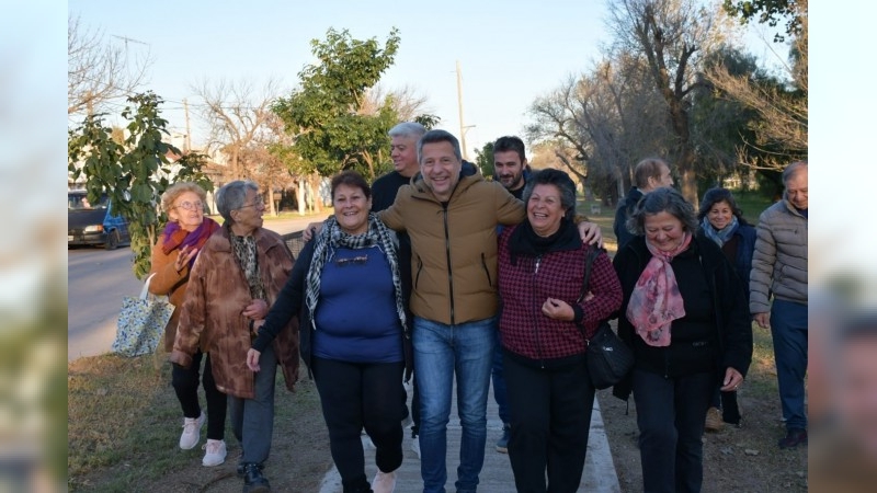 Bernarte inauguró el Paseo Malvinas: un nuevo espacio público para la recreación y el encuentro en San Francisco