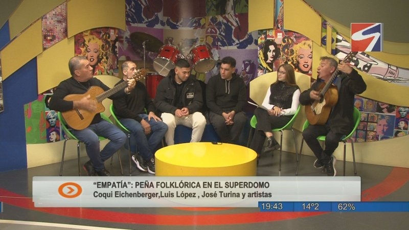 Peña Folclórica “Empatía”: música, tradición y sabor en el Superdomo