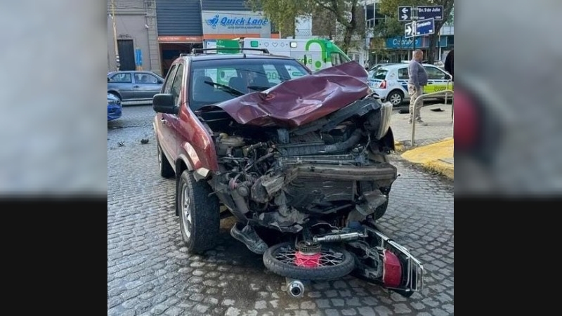 Tuvieron que amputar la pierna a motociclista herido en nuestra ciudad