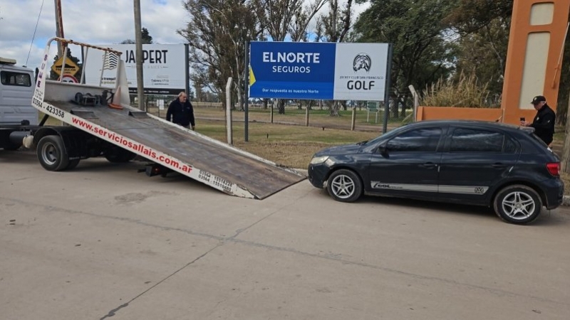 Un vehículo fue retenido por prestar Servicio de Transporte a través de una app no habilitada