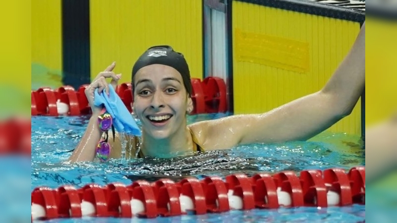 Malena Santillán brilló en los Panamericanos Juniors y batió su propio récord nacional
