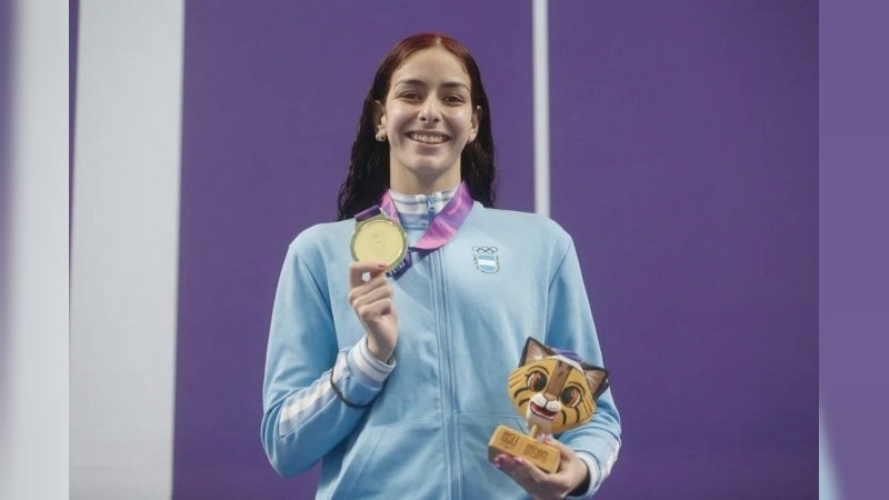 Plata panamericana para Malena Santillán en la posta 4x200 libre